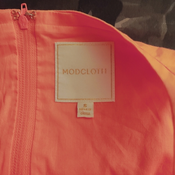 Modcloth Revel & Relish Bow Dress sz Sm - Picture 5 of 9